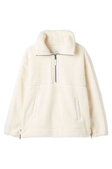 Buy Joules Tilly Half Zip Borg Fleece from the Joules online shop