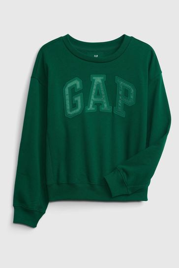 Buy Gap Graphic Crew Neck Sweatshirt from the Gap online shop