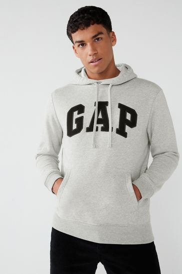 Gap grey hoodie mens Sale