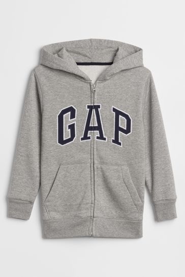 Buy Logo Zip Hoodie from the Gap online shop