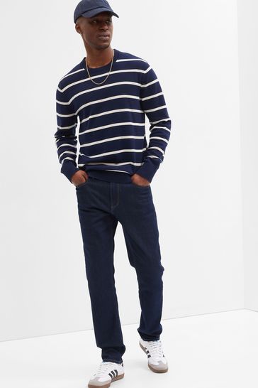 Buy Dark Indigo Blue Stretch Slim GapFlex Soft Wear Jeans from the Gap ...