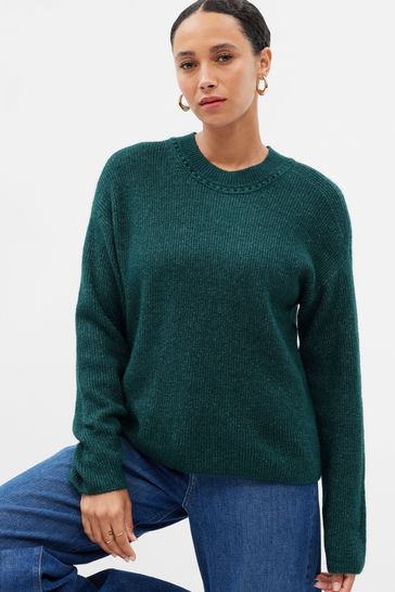 Buy Gap Forever Cosy Ribbed Crewneck Long Sleeve Jumper from the Gap ...