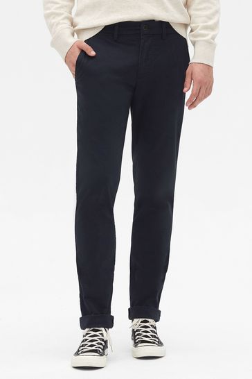 Buy Blue Essential Skinny Fit Chinos from the Gap online shop