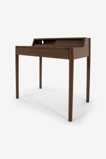 MADE.COM Dark Oak Leonie Compact Office Desk