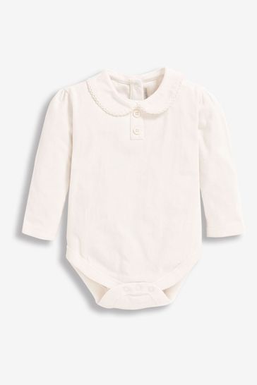 Long sleeve peter pan collar clearance onesie