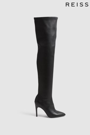 Reiss over the outlet knee boots