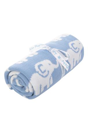 Buy JoJo Maman B b Elephant Knitted Shawl from the JoJo Maman