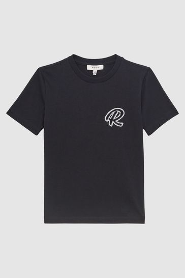 Reiss Jude Cotton Crew Neck T Shirt REISS Rest of Europe