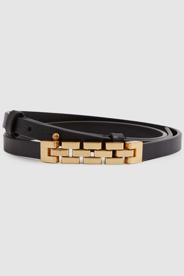 Chain detail belt discount
