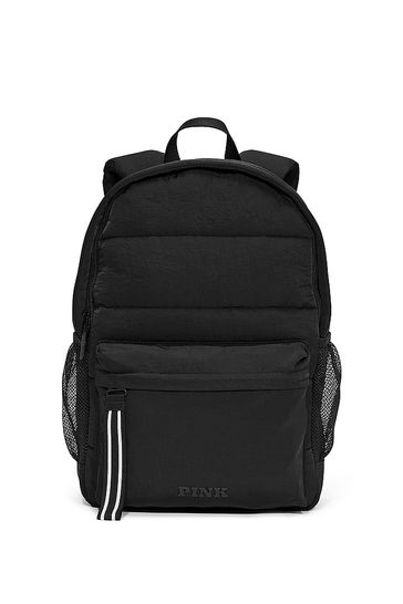 Black Puffer Backpack
