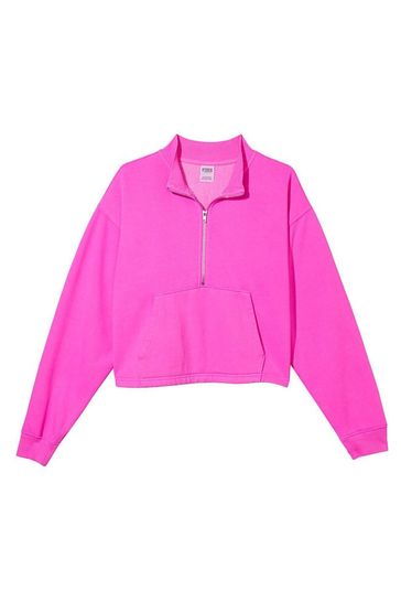 Fuzzy pink on sale sweater victoria's secret