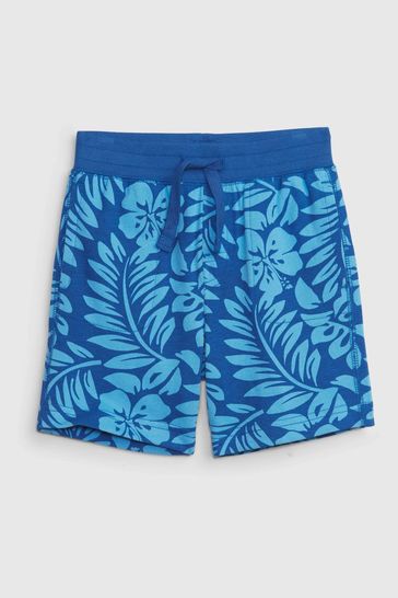 Pull on cotton knit shorts online