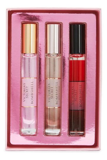 Buy Victoria s Secret Rollerball 3 Piece Fragrance Gift Set from