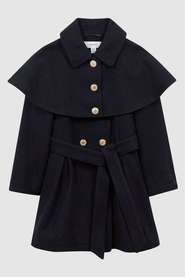Cape sales collar coat