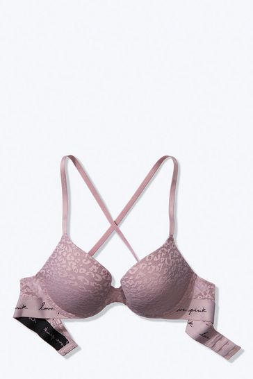 Buy Victoria's Secret PINK Wear Everywhere Lace Push-Up Bra from