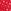 Bright Vermillion Red Gingerbread Print