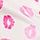Coconut White/ Lipstick Pink Kisses