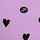 Purple Petal Heart