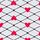 Light Blue Fishnet Heart
