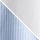 Blue White Stripe/White