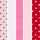 Red/Pink/White