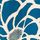 Teal Blue Shibori