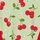 Cherry Hearts Green