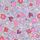 Pink Strawberry Ditsy Floral