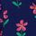 Cornflower Blue Floral Print