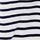 White Navy Stripe