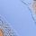 Blue Cameo Lace Trim
