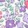 Lilac Purple Ditsy