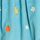 Duck Egg Blue Fruit Embroidered