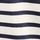 White & Black Stripe
