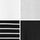 Black/Grey/White/Black & White Stripe