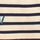 Ecru Navy Stripe Highland Cow
