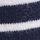 Navy Blue Ecru Cream Stripe