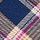 Blue Navy Plaid Print