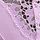 Silky Lilac Purple Lace Trim