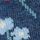 Navy Blue Floral Hedgehog