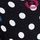 Pure Black Dot Print