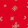 Lipstick Red Snowflakes