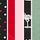 Black/Red/Pink/Green
