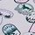 Hydrangea Blue Sticker Print