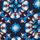 Blue Batik Geo