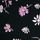 Black Floral Print