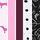 Pink/White/Red/Pink/Black