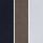 Navy Blue/Brown/White