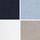Navy/Blue/Brown/White