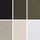 Black/Khaki/Green/Cream/White